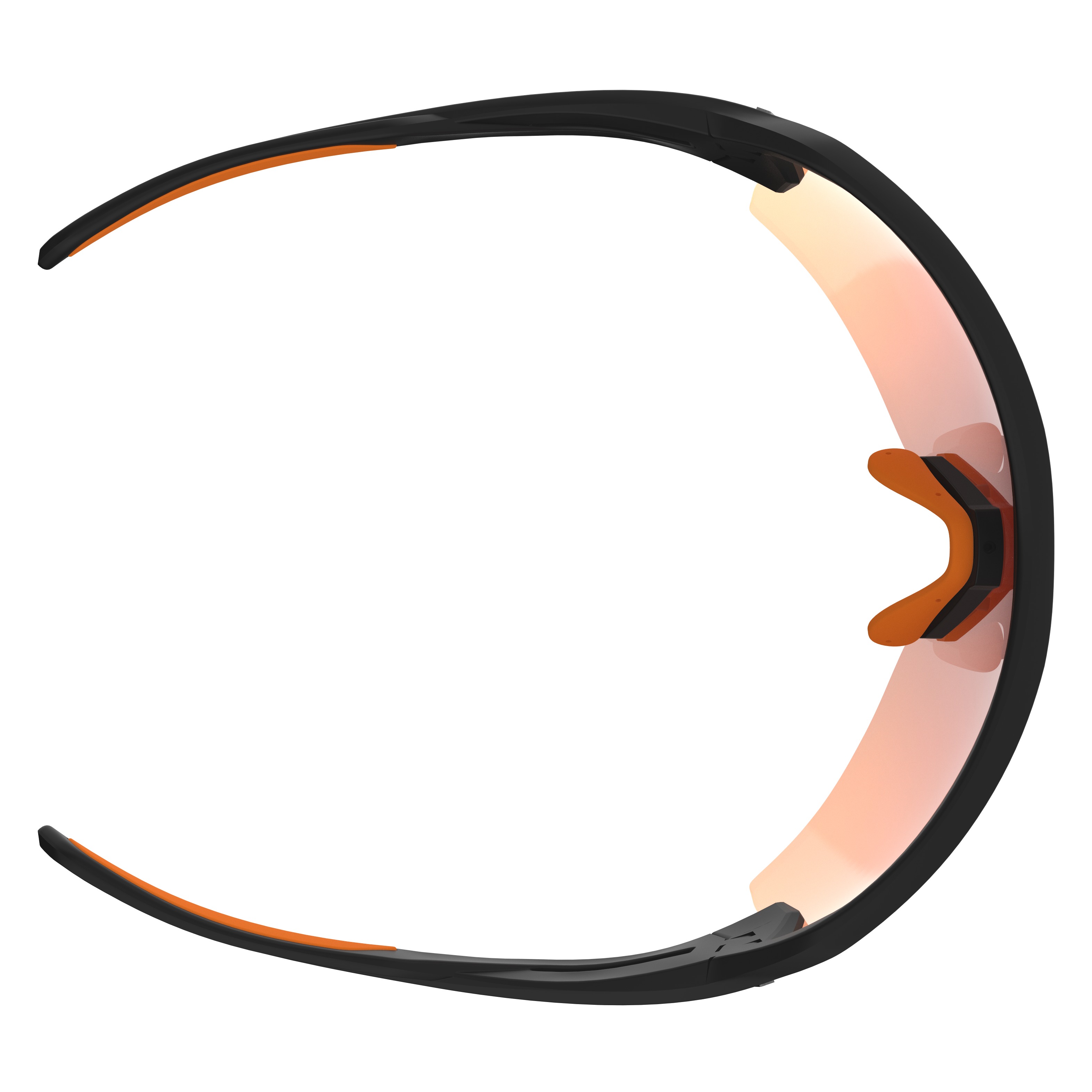 OCULOS DE SOL SCOTT SPUR - BLACK MATT/ORANGE / RED CHROME ENHANCER